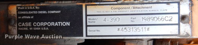 image for item DM2265 1996 Case 585E  forklift