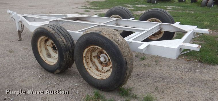 image for item DM2266 Shop built  nurse tank trailer