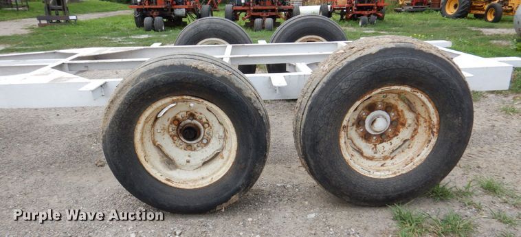 image for item DM2266 Shop built  nurse tank trailer