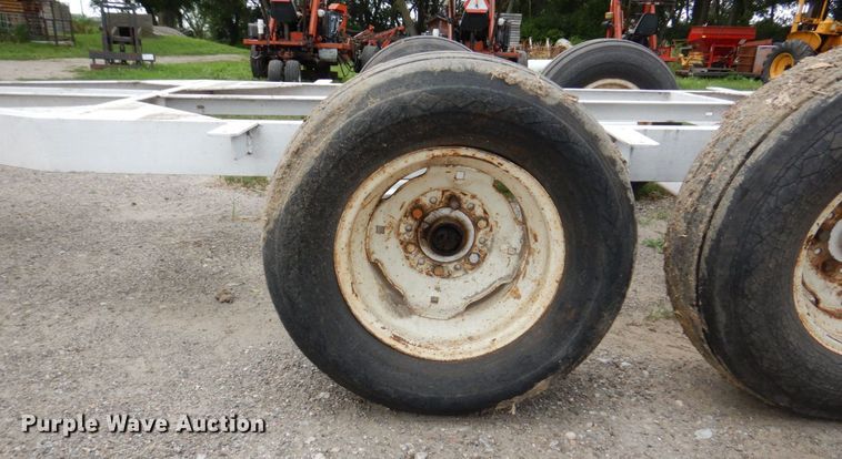 image for item DM2266 Shop built  nurse tank trailer