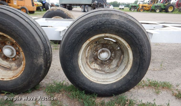 image for item DM2266 Shop built  nurse tank trailer