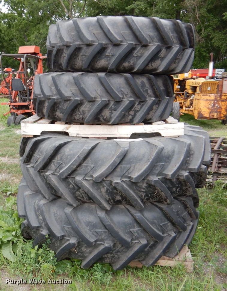 image for item DM2268 (4) tires and wheels