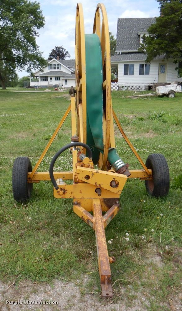 image for item DM2277 Rainbow  irrigation gun with hose reel trailer