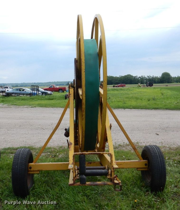 image for item DM2277 Rainbow  irrigation gun with hose reel trailer