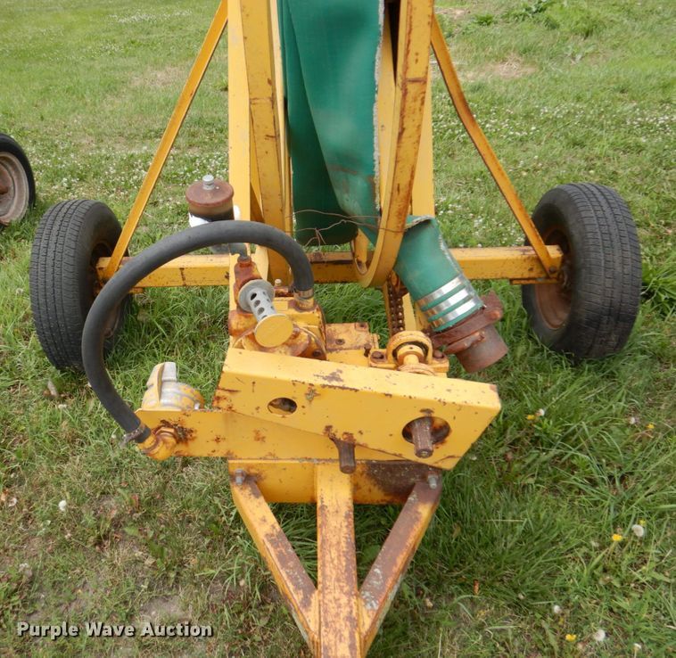 image for item DM2277 Rainbow  irrigation gun with hose reel trailer