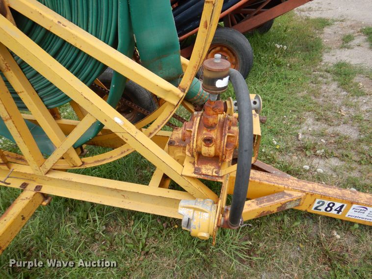 image for item DM2277 Rainbow  irrigation gun with hose reel trailer