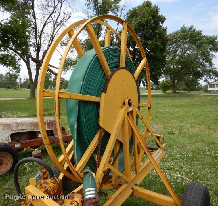 image for item DM2277 Rainbow  irrigation gun with hose reel trailer