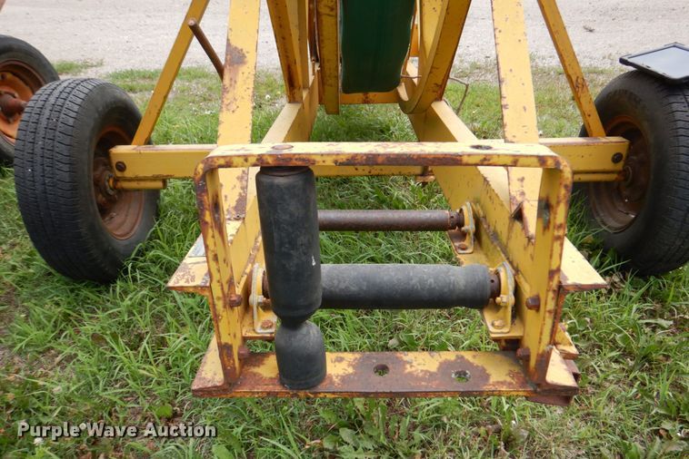 image for item DM2277 Rainbow  irrigation gun with hose reel trailer