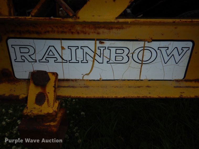 image for item DM2277 Rainbow  irrigation gun with hose reel trailer