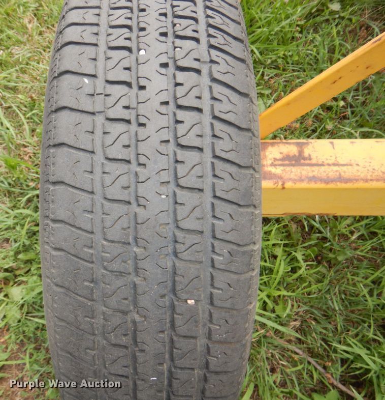 image for item DM2277 Rainbow  irrigation gun with hose reel trailer