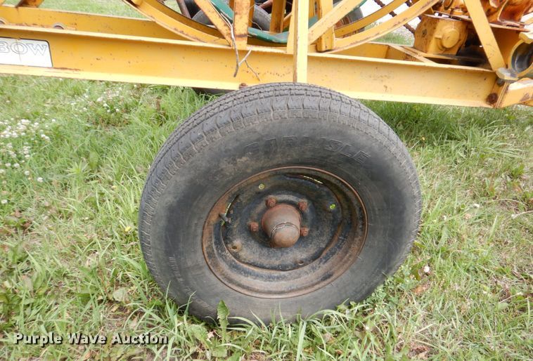 image for item DM2277 Rainbow  irrigation gun with hose reel trailer