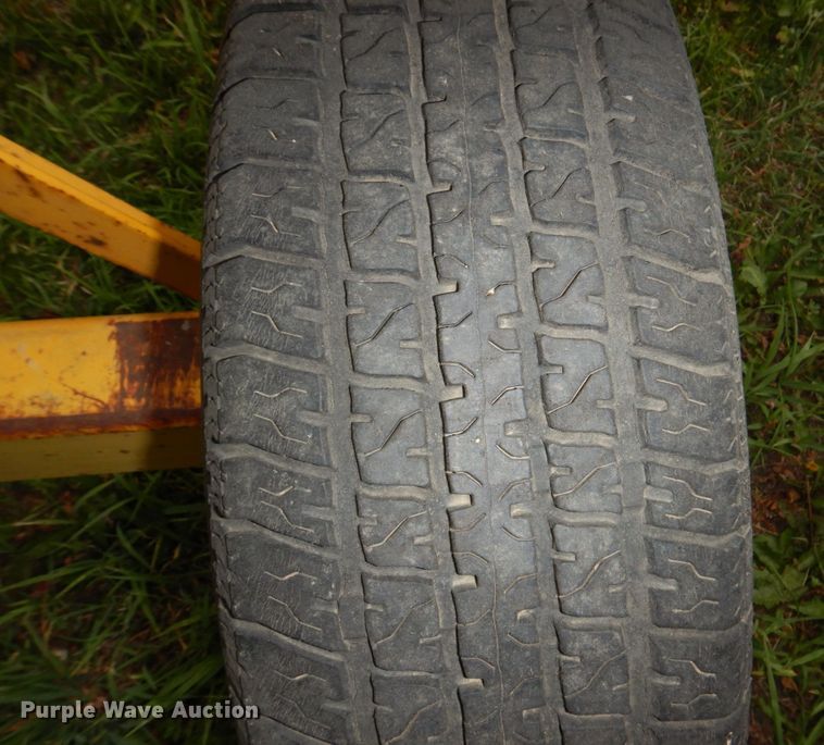 image for item DM2277 Rainbow  irrigation gun with hose reel trailer