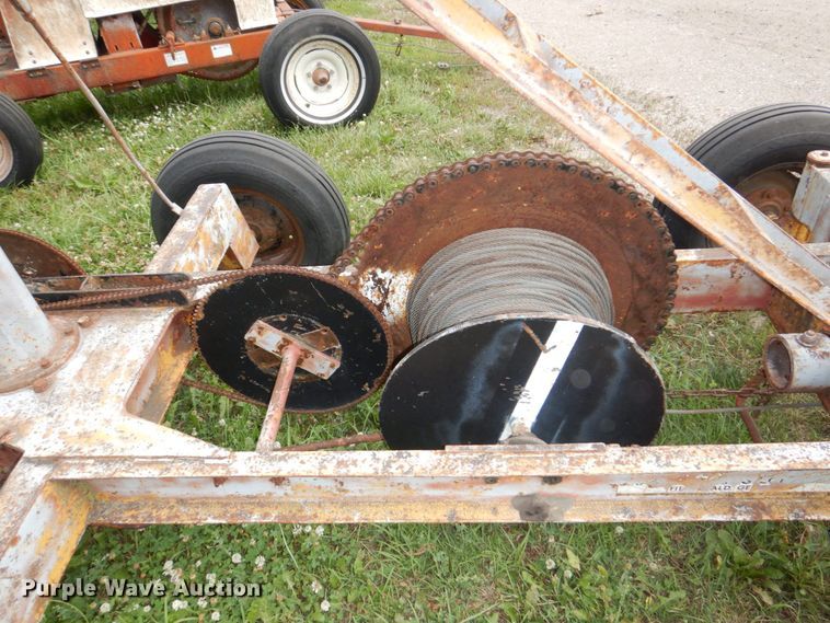 image for item DM2277 Rainbow  irrigation gun with hose reel trailer