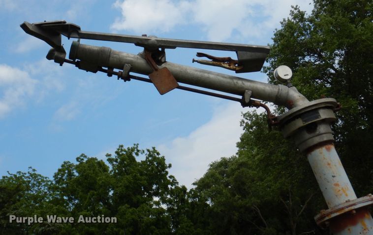 image for item DM2277 Rainbow  irrigation gun with hose reel trailer