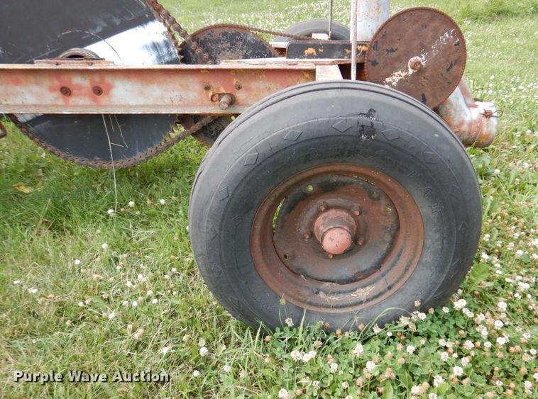 image for item DM2277 Rainbow  irrigation gun with hose reel trailer