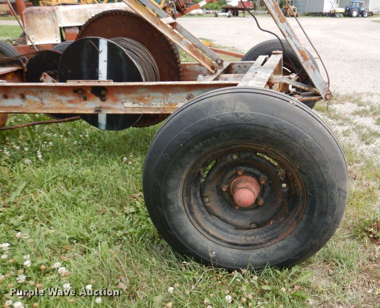 image for item DM2277 Rainbow  irrigation gun with hose reel trailer