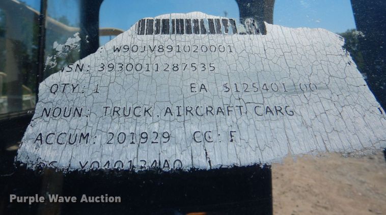 image for item DM2299 Aircraft cargo loader