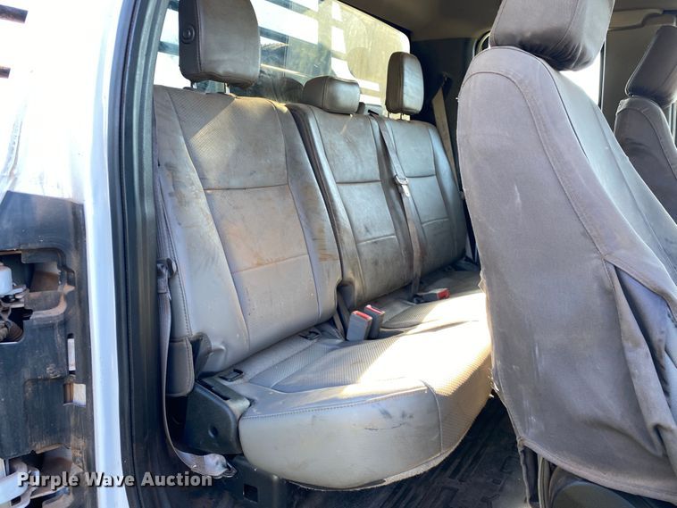 image for item DM4229 2018 Ford F550  SuperCab flatbed truck