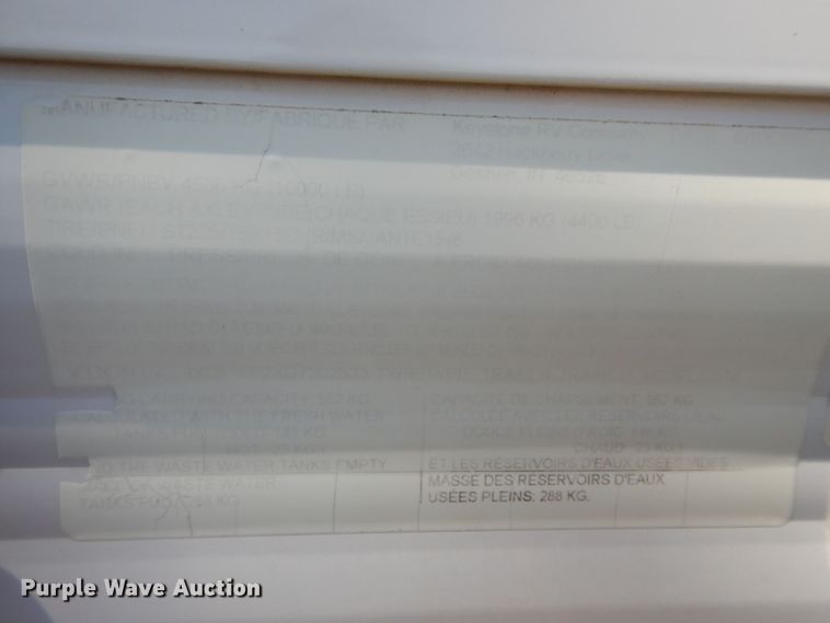 image for item DN1606 2016 Keystone Hideout  camper