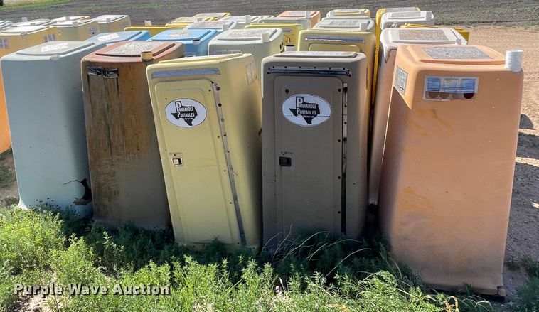 image for item DN4995 (25) portable restrooms