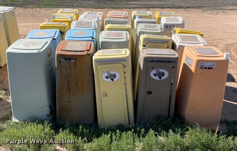 image for item DN4995 (25) portable restrooms