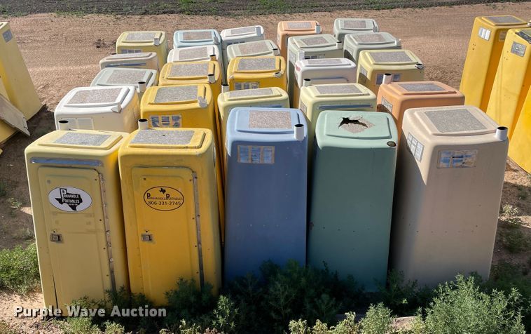 image for item DN4996 (25) portable restrooms