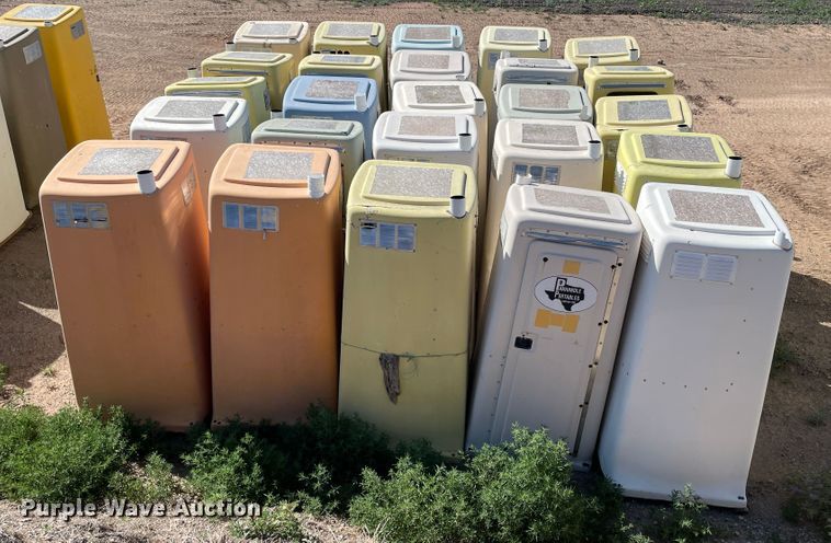 image for item DN4997 (25) portable restrooms