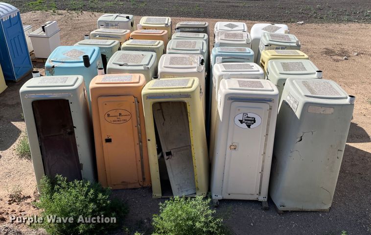 image for item DN4999 Approximately 45 portable restrooms