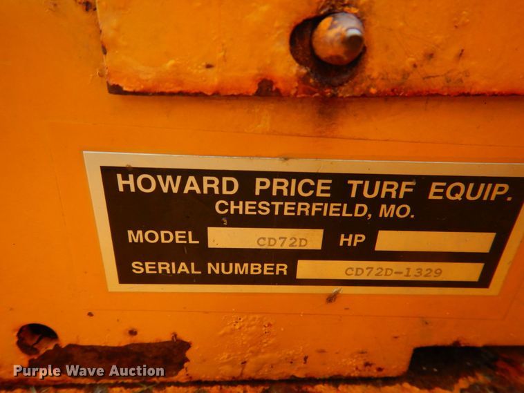 image for item DP4330 Howard Price Turf Blazer 727  lawn mower
