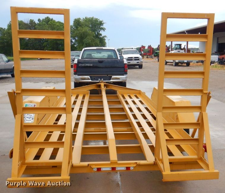 image for item DP4331 1986 JFW  equipment trailer