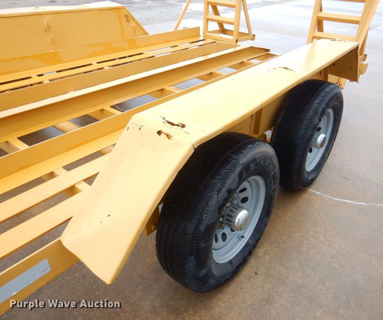 image for item DP4331 1986 JFW  equipment trailer