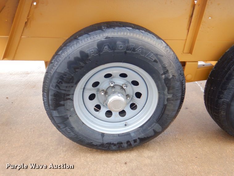 image for item DP4331 1986 JFW  equipment trailer