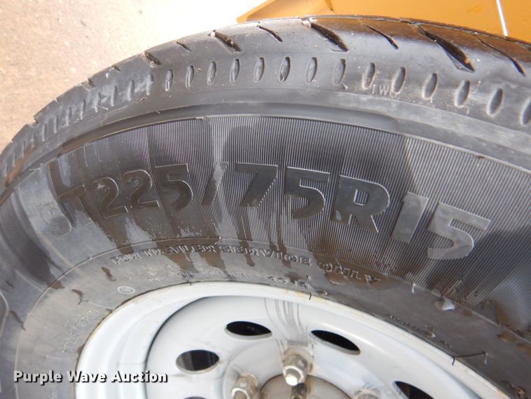 image for item DP4331 1986 JFW  equipment trailer