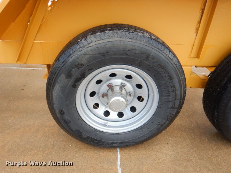 image for item DP4331 1986 JFW  equipment trailer