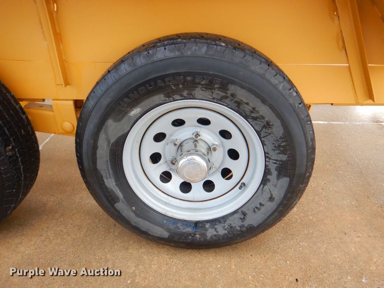 image for item DP4331 1986 JFW  equipment trailer