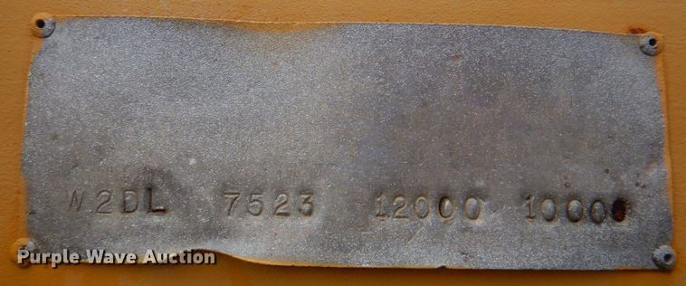 image for item DP4331 1986 JFW  equipment trailer