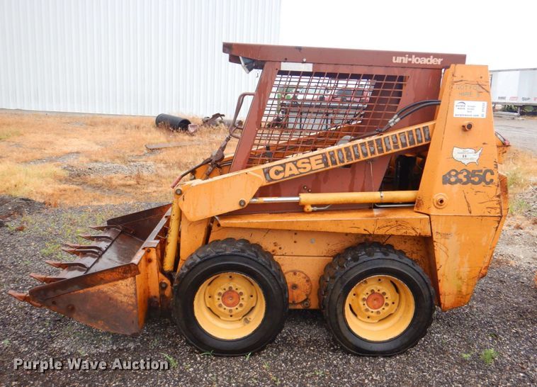 image for item DP4334 1989 Case 1835C  skid steer loader
