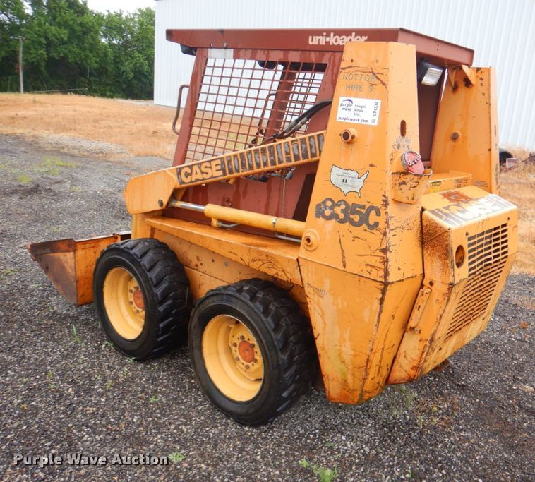 image for item DP4334 1989 Case 1835C  skid steer loader