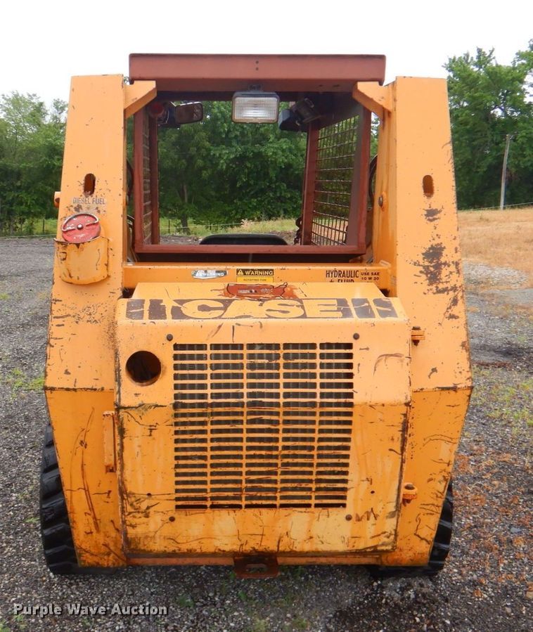 image for item DP4334 1989 Case 1835C  skid steer loader