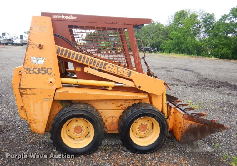 image for item DP4334 1989 Case 1835C  skid steer loader