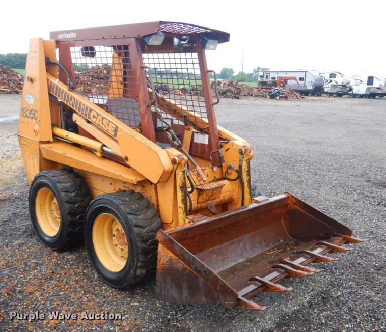 image for item DP4334 1989 Case 1835C  skid steer loader