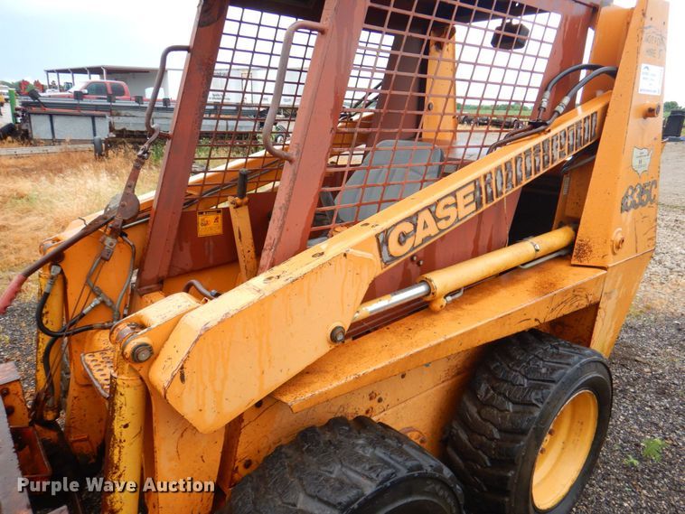 image for item DP4334 1989 Case 1835C  skid steer loader