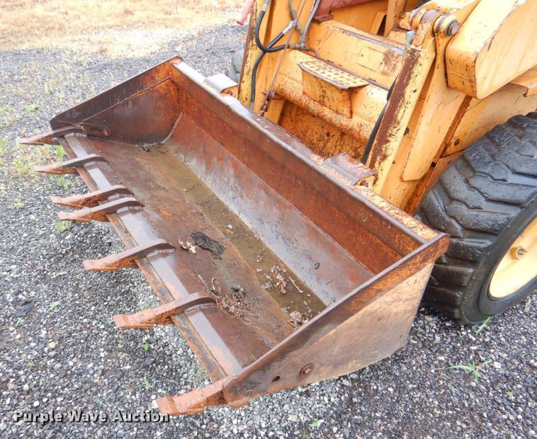image for item DP4334 1989 Case 1835C  skid steer loader