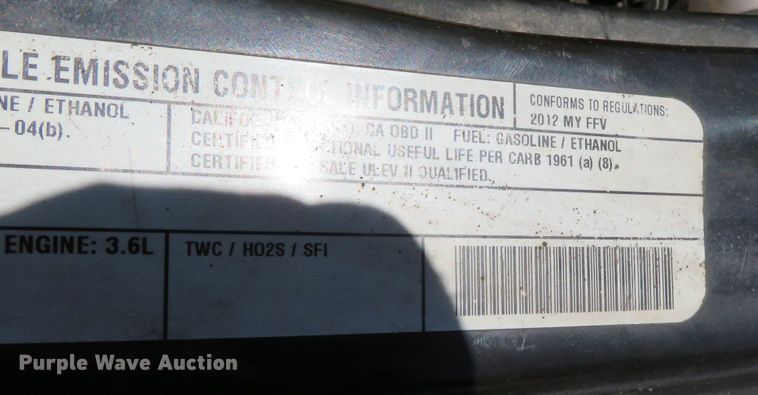 image for item DR0086 2012 Dodge Grand Caravan SE  van