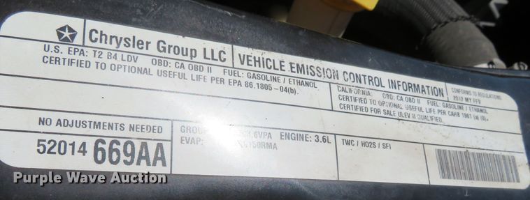 image for item DR0086 2012 Dodge Grand Caravan SE  van