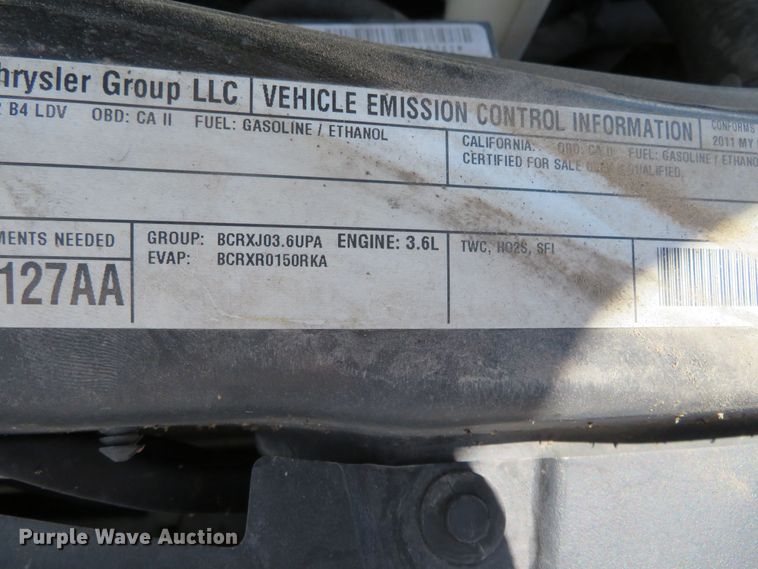 image for item DR0089 2011 Dodge Caravan  van