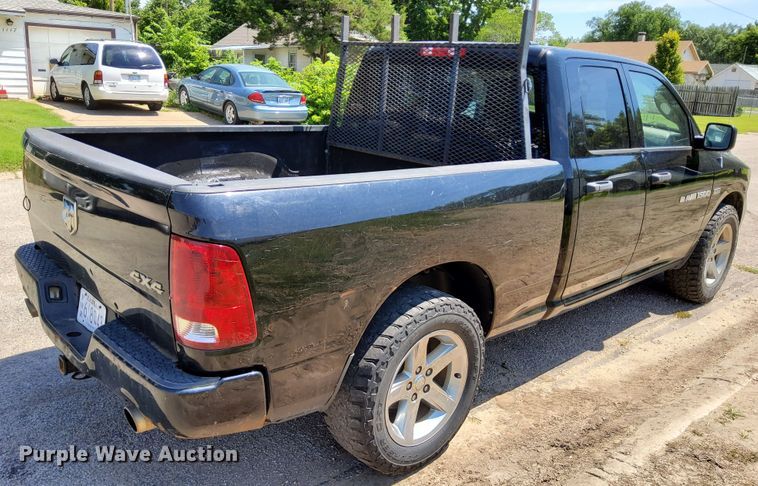 image for item DR0917 2012 Dodge Ram 1500  Quad Cab pickup truck