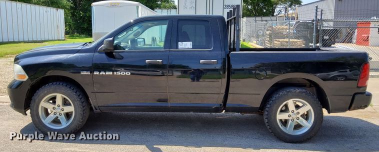 image for item DR0917 2012 Dodge Ram 1500  Quad Cab pickup truck