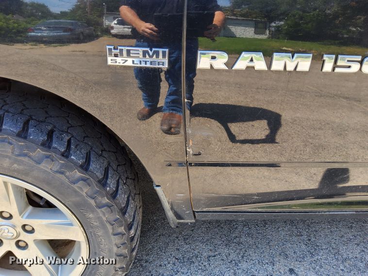 image for item DR0917 2012 Dodge Ram 1500  Quad Cab pickup truck