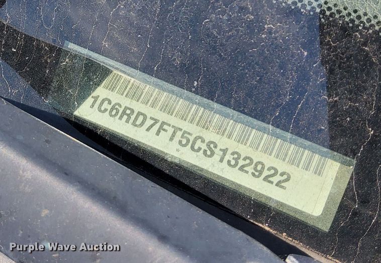 image for item DR0917 2012 Dodge Ram 1500  Quad Cab pickup truck